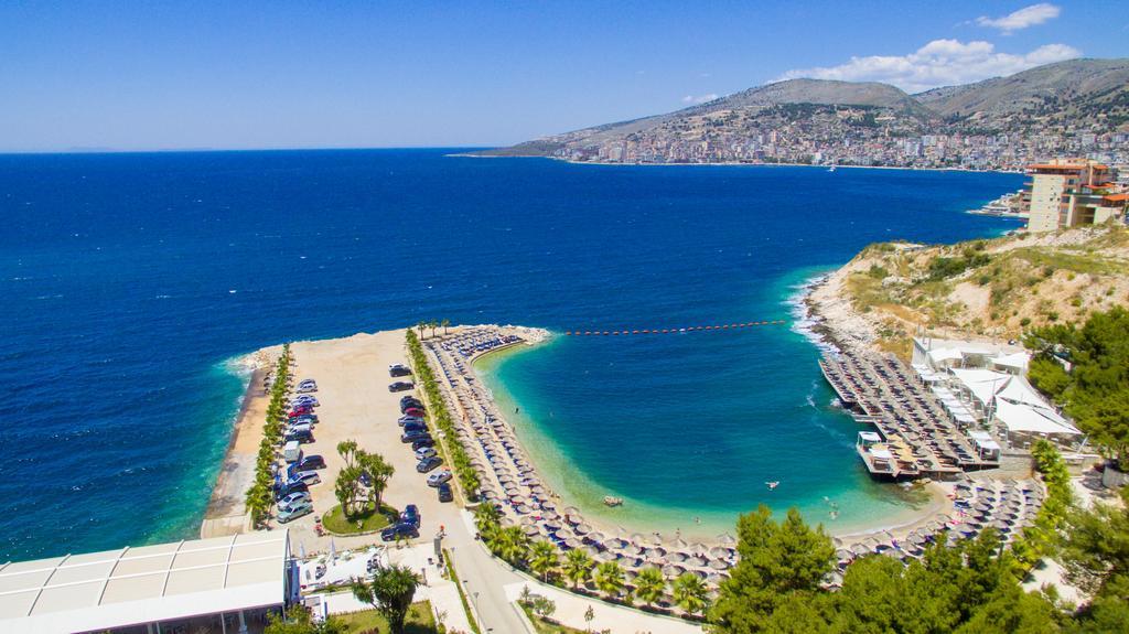 Blue Sea Apartments Saranda Kültér fotó