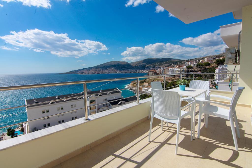 Blue Sea Apartments Saranda Kültér fotó