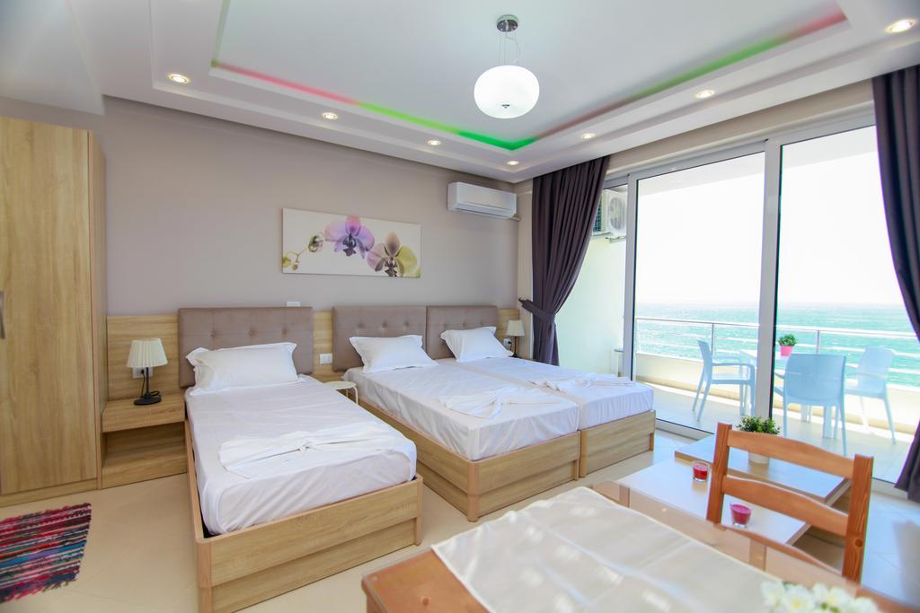 Blue Sea Apartments Saranda Kültér fotó