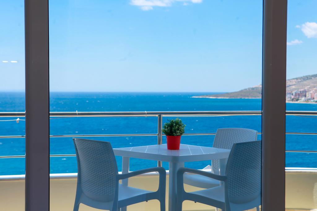 Blue Sea Apartments Saranda Kültér fotó