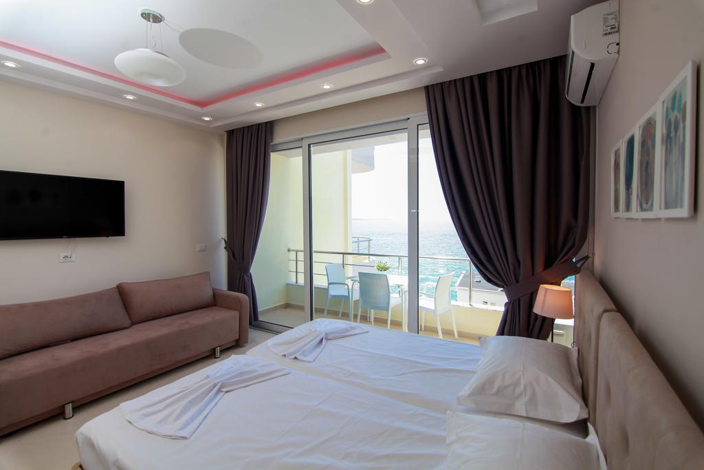 Blue Sea Apartments Saranda Kültér fotó