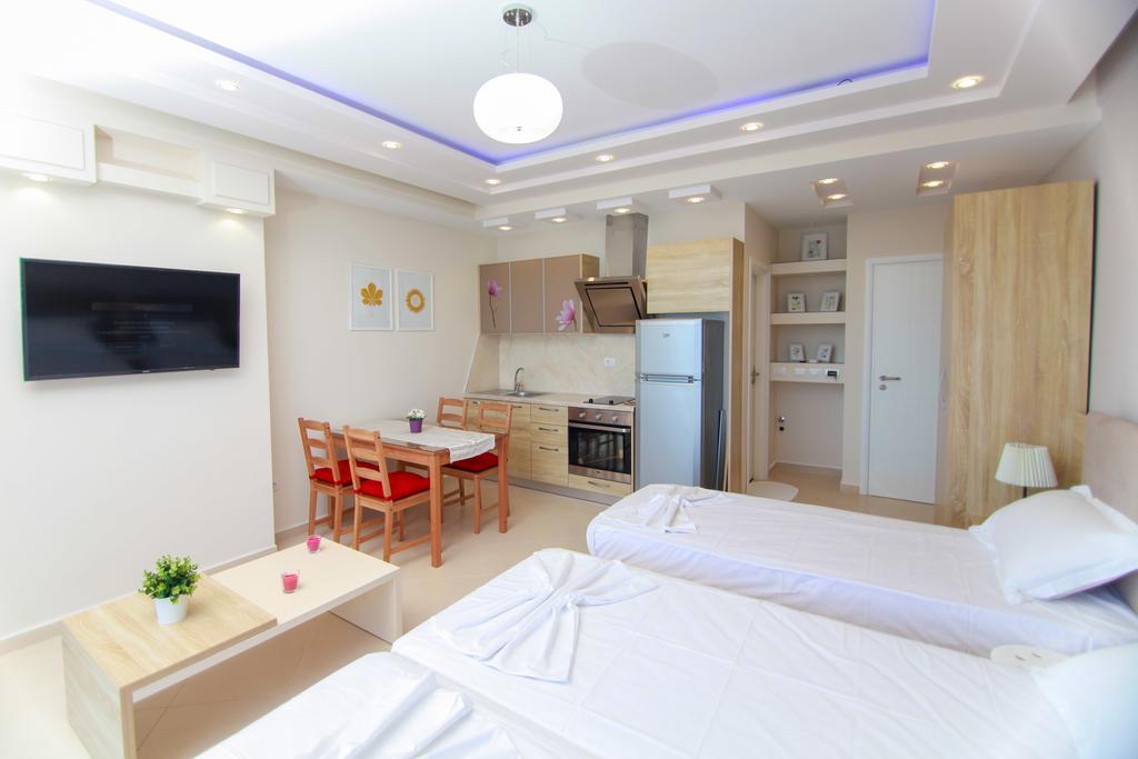 Blue Sea Apartments Saranda Kültér fotó