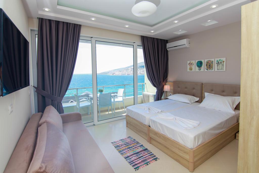 Blue Sea Apartments Saranda Kültér fotó